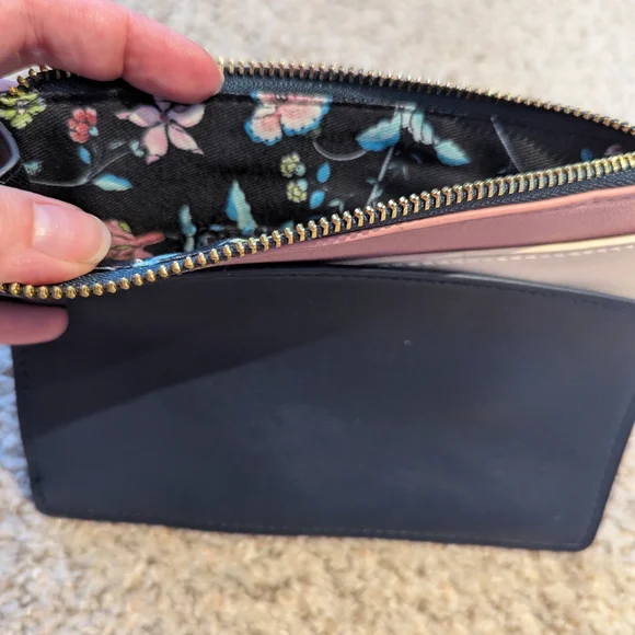 LOFT Black, Pink, and Cream Bag - Picture 5 of 5